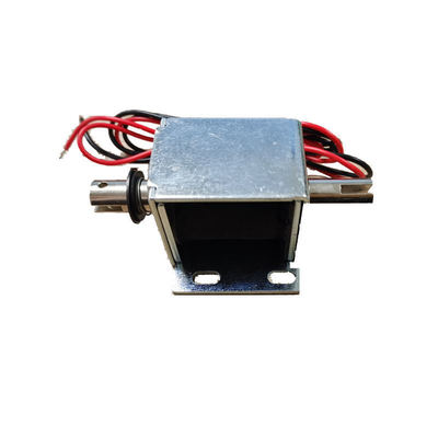 Langhub-Linearsolenoid 24V DC 45N Kraft Starker Zug-Druck-Rohr-Solenoid für Drehkreuz