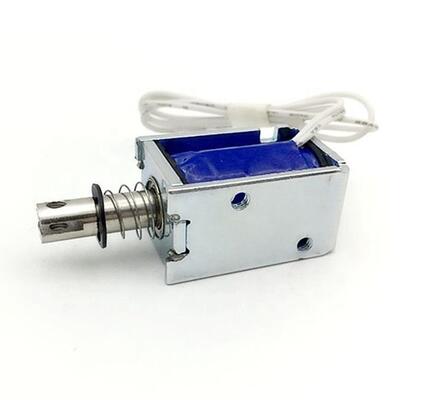 U1253 Offener Rahmen-Solenoid 12 mm Langer Storke-Push-Pull-Solenoid