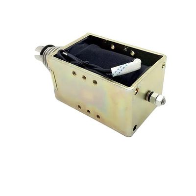 1U578 DC 12V 24V Powerful Open Frame Push Pull Linear Solenoid with 10mm Stroke