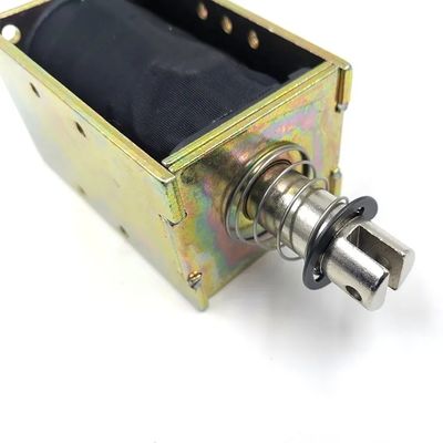 1U578 DC 12V 24V Powerful Open Frame Push Pull Linear Solenoid with 10mm Stroke