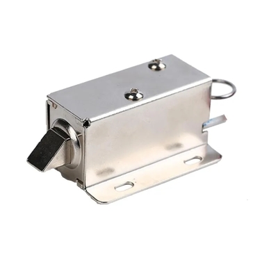 U1054-1b 12V 24V normal geschlossener Zugtyp Kleines elektrisches elektromagnetisches Solenoidschloss mit Überwindungsfunktion