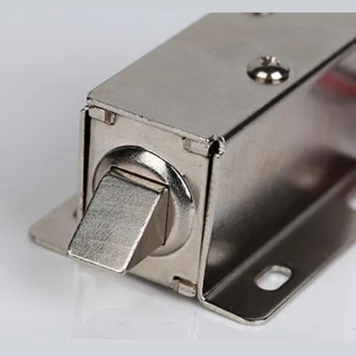 U1054-1b 12V 24V normal geschlossener Zugtyp Kleines elektrisches elektromagnetisches Solenoidschloss mit Überwindungsfunktion