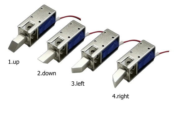 U1054-1D-B Solenoid-Türschloss für Lagerschrank 10mm Hub B Isolationsklasse Galvanisierung