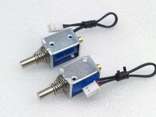 Neu eingetroffener Mini-DC 12-Volt U0625S Open-Frame-Linear-Magnetventil, Push-Pull, 3V 12V 24V Spule