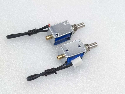 Neu eingetroffener Mini-DC 12-Volt U0625S Open-Frame-Linear-Magnetventil, Push-Pull, 3V 12V 24V Spule