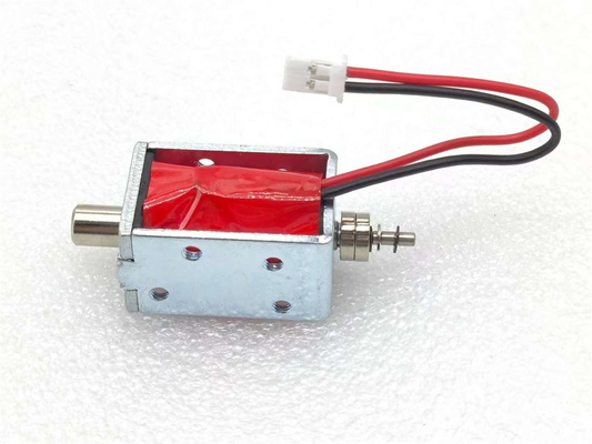 U0629 Offener Rahmen und kleine Magnete 24V DC Schub-Zug-Magnetventil Aktuator für lineare Bewegung, kleine Größe