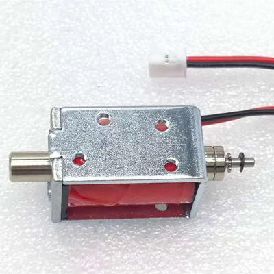 U0629 Offener Rahmen und kleine Magnete 24V DC Schub-Zug-Magnetventil Aktuator für lineare Bewegung, kleine Größe