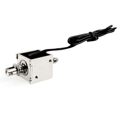 Solenoid-Elektromagnet-Push-Pull-Typ U-0826B Schubkraft Offener Rahmen Linear-Solenoid-Elektromagnet-Hofsauger