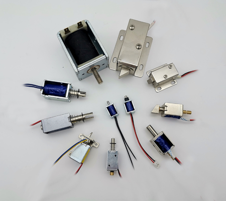 Kundenspezifisches Solenoid U0630 4mm Hub DC Zug-Druck-Solenoid Open-Frame-Solenoid