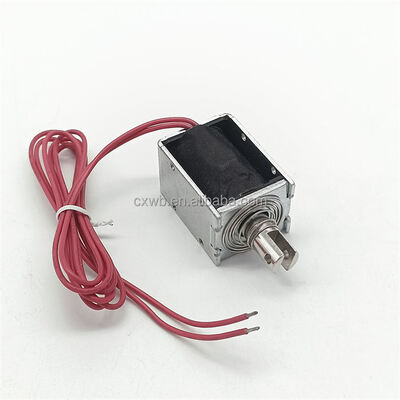 U1253 Offener Rahmen-Solenoid 12 mm Langer Storke-Push-Pull-Solenoid