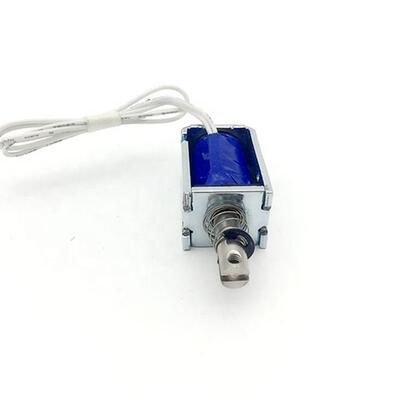 U1253 Offener Rahmen-Solenoid 12 mm Langer Storke-Push-Pull-Solenoid